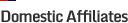 Domestic Affiliates